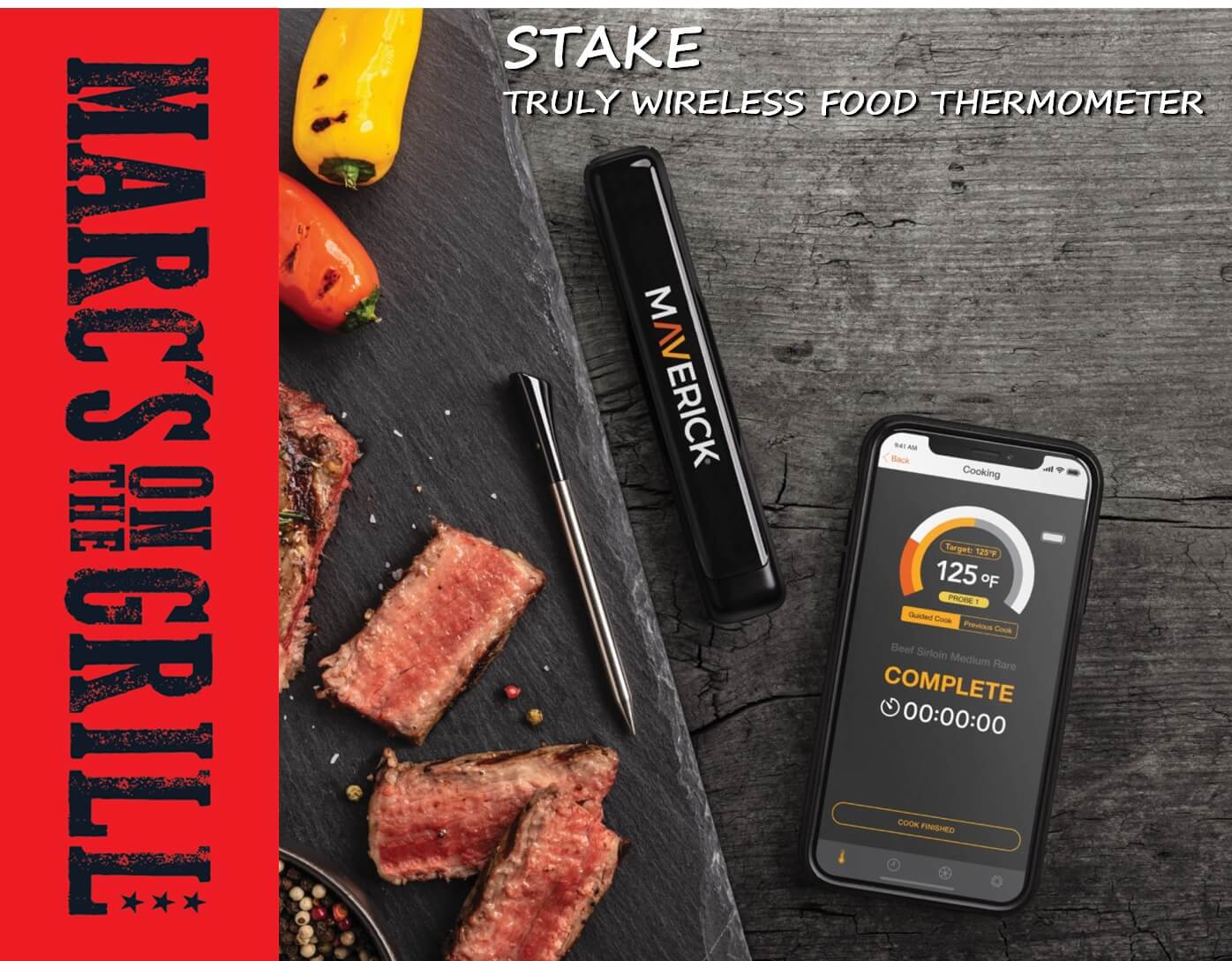 The STAKE by Maverick Wireless Meat Thermometer